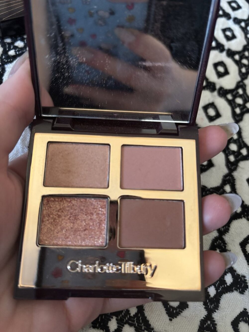 Charlotte Tilbury Eyeshadow Quad in Pillow Talk
